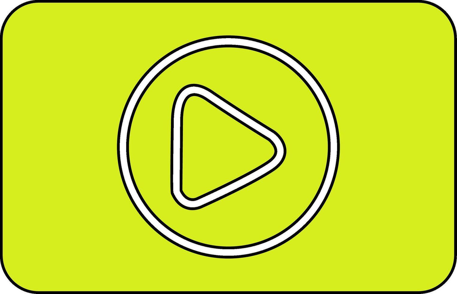 Video Player Vecto Icon vector