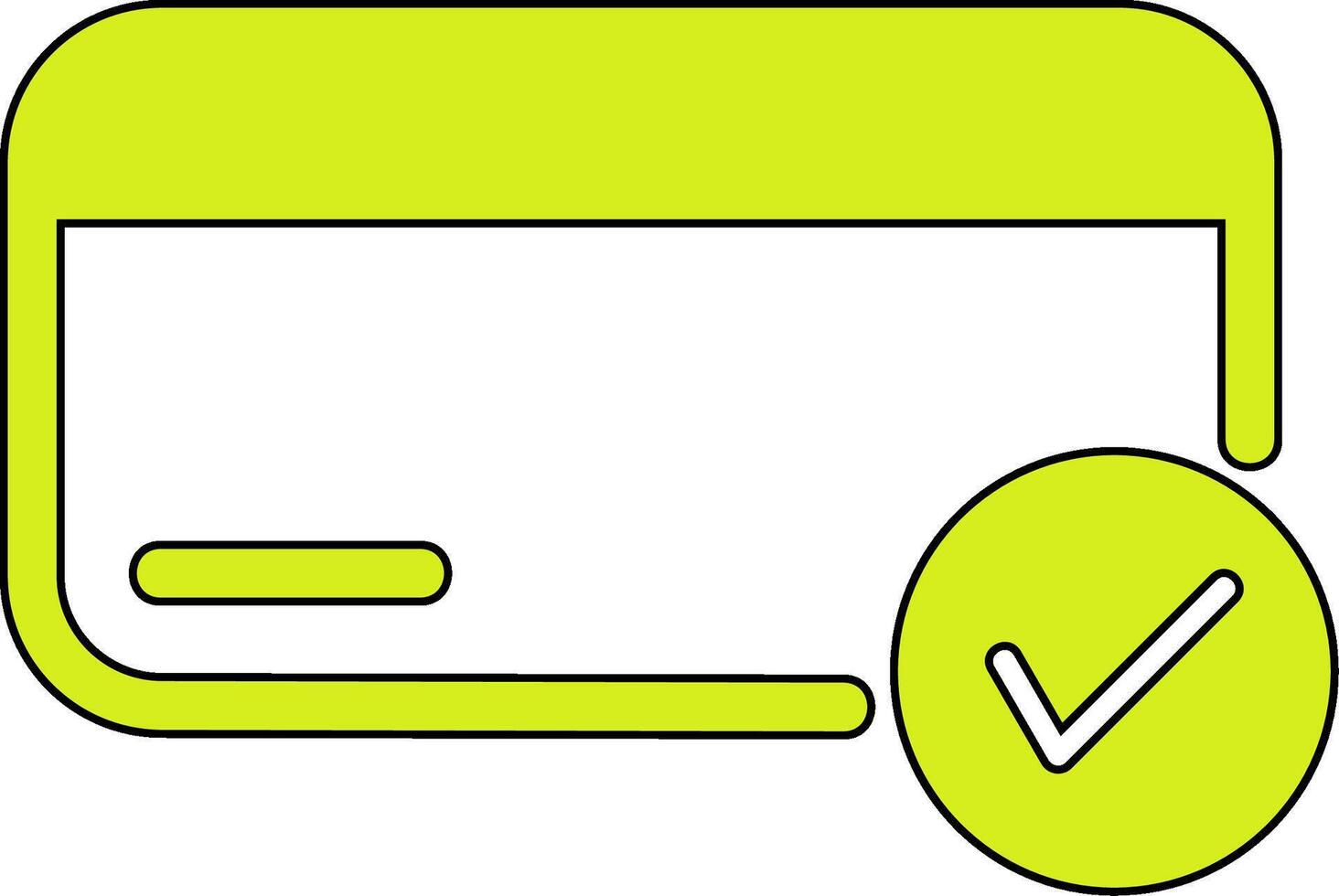 Credit Card Vecto Icon vector