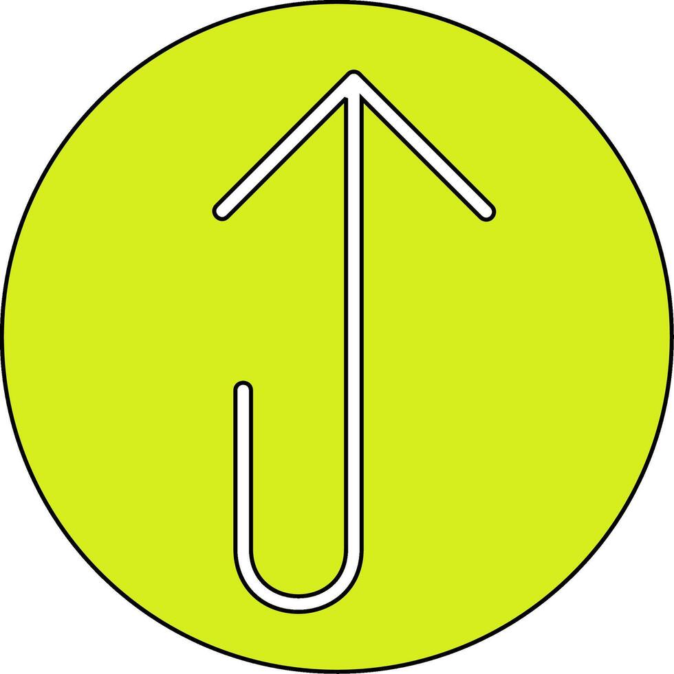 Up Arrow Vecto Icon vector