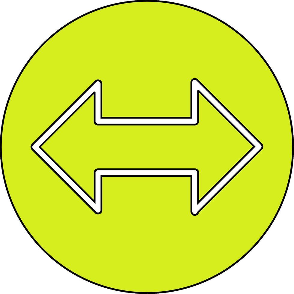 Two Arrows Vecto Icon vector