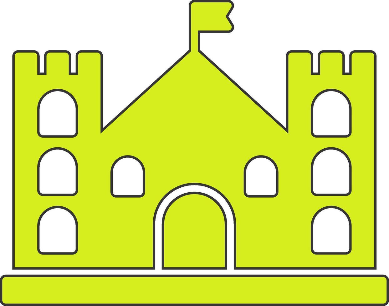 Castle Vecto Icon vector
