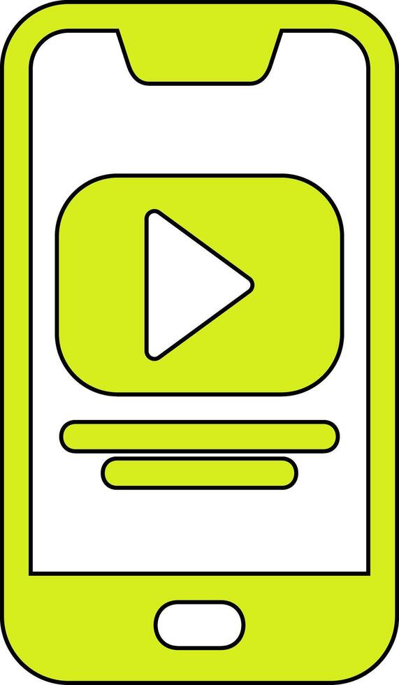 Play Video Vecto Icon vector