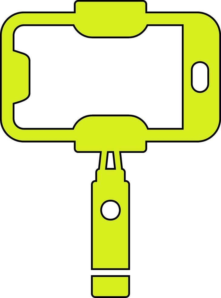 Selfie Stick Vecto Icon vector