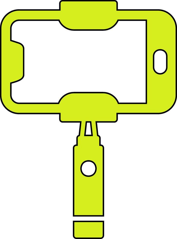 Selfie Stick Vecto Icon vector