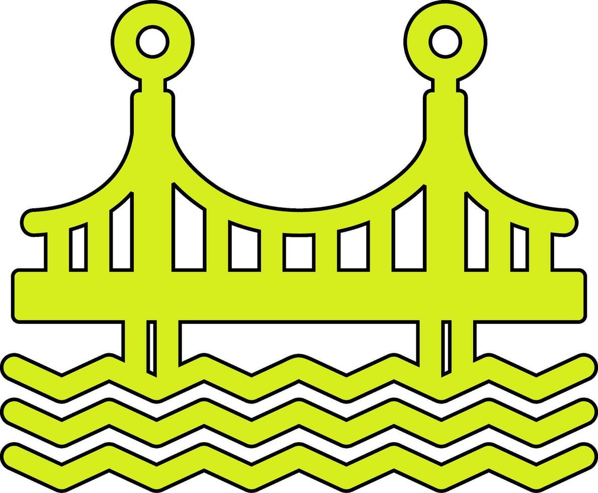 Bridge Vecto Icon vector