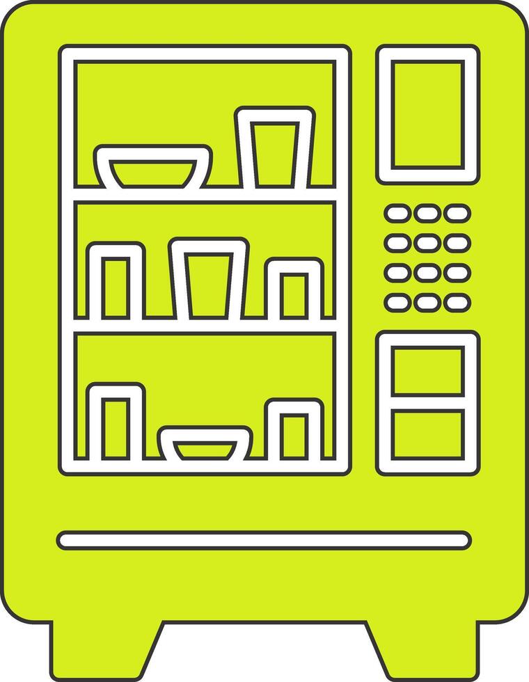Vending Machine Vecto Icon vector