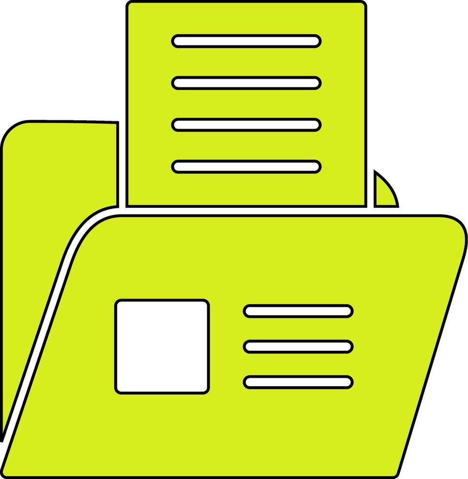 File Folder Vecto Icon vector