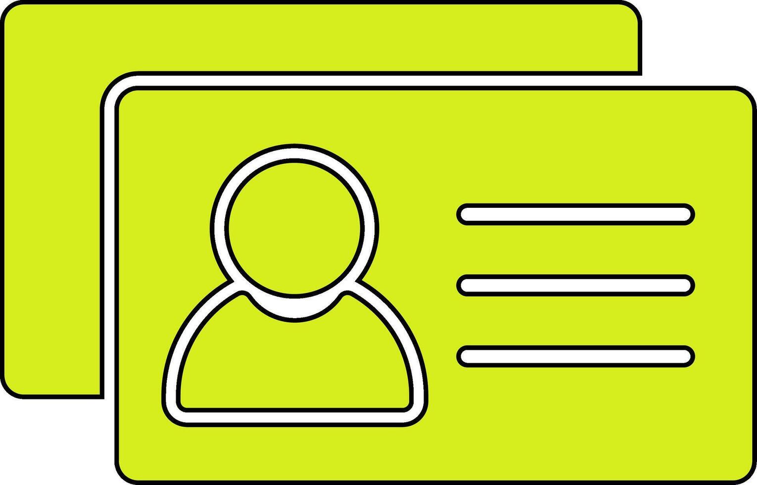 Business Cards Vecto Icon vector