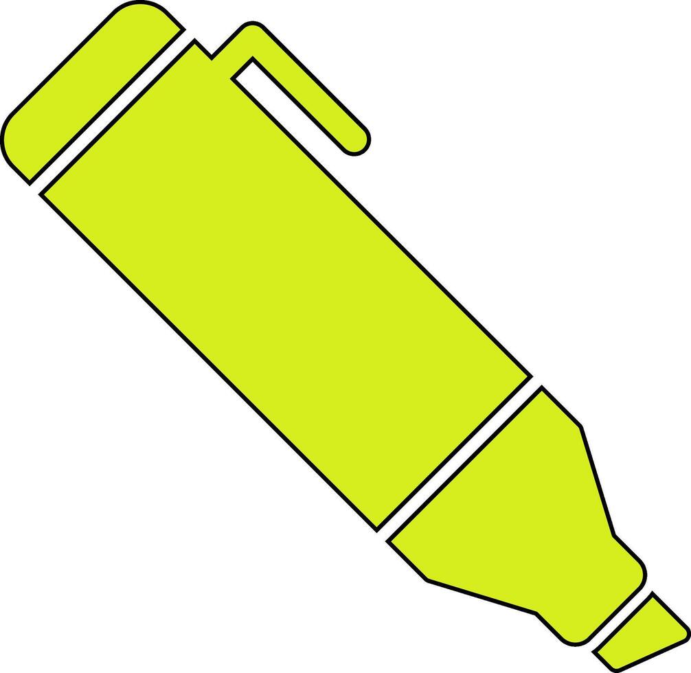 Highlighter Vecto Icon vector