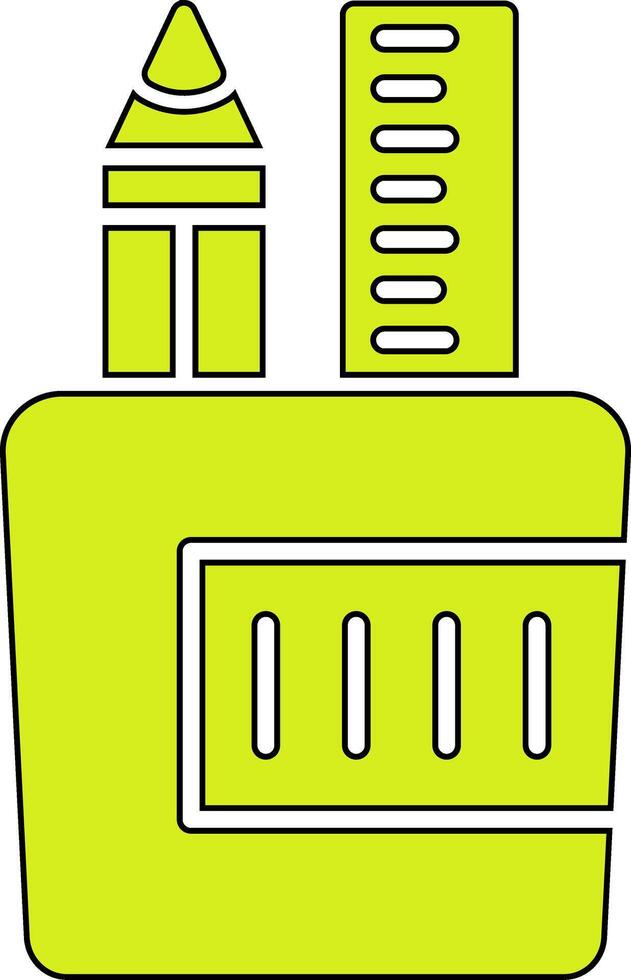 Stationery Mug Vecto Icon vector