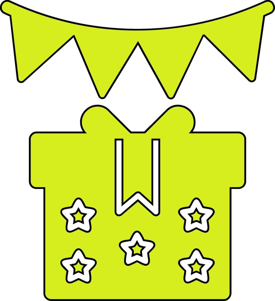 Bunting Vecto Icon vector