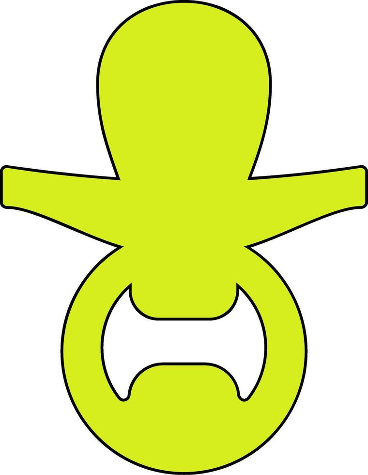 Pacifier Vecto Icon vector