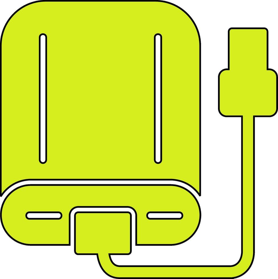 External Hard Drive Vecto Icon vector