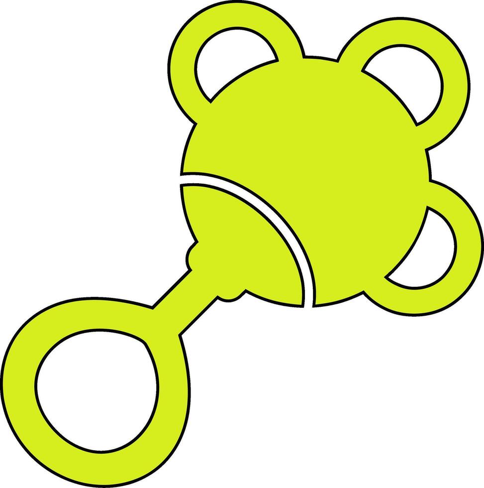 Rattle Vecto Icon vector
