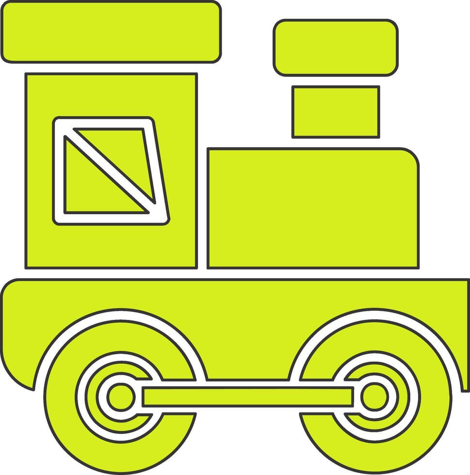 Baby Train Vecto Icon vector