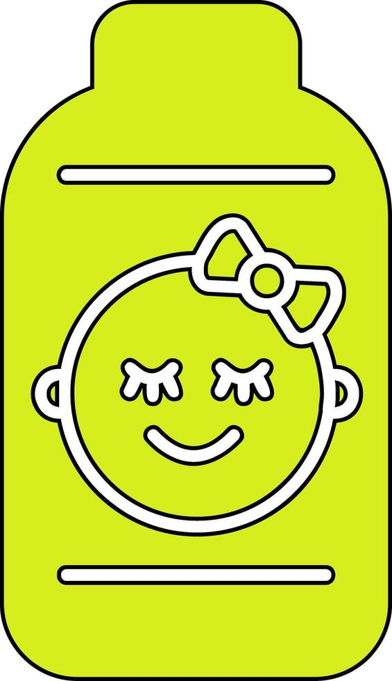 Baby Powder Vecto Icon vector