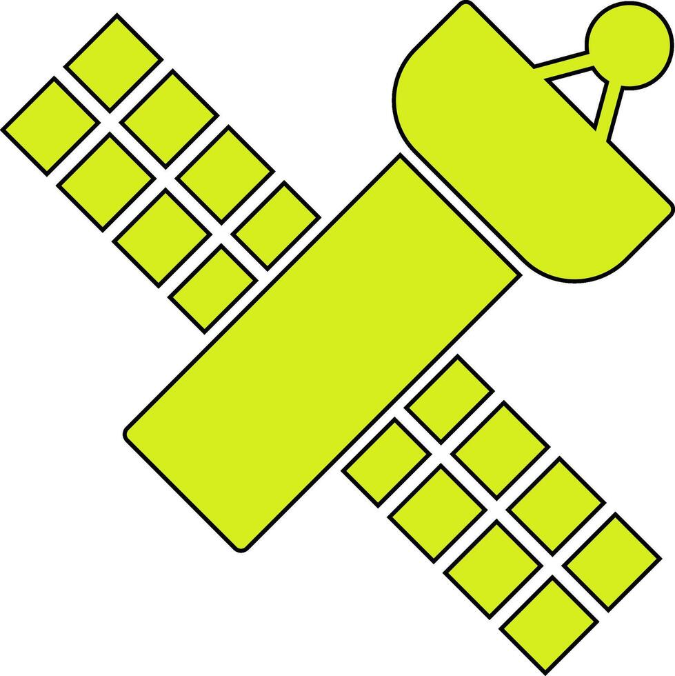 satélite vecto icono vector