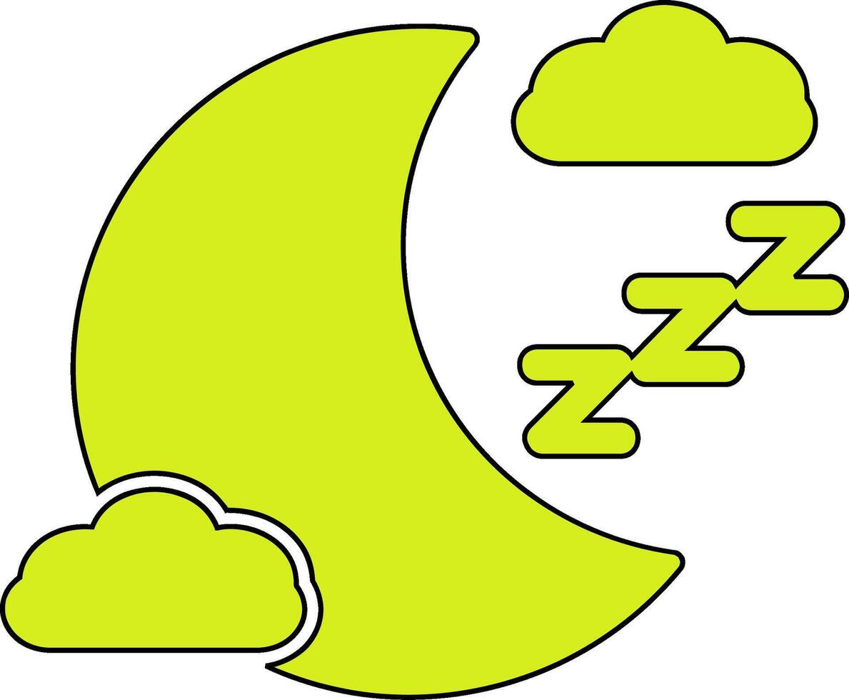 Moon Vecto Icon vector