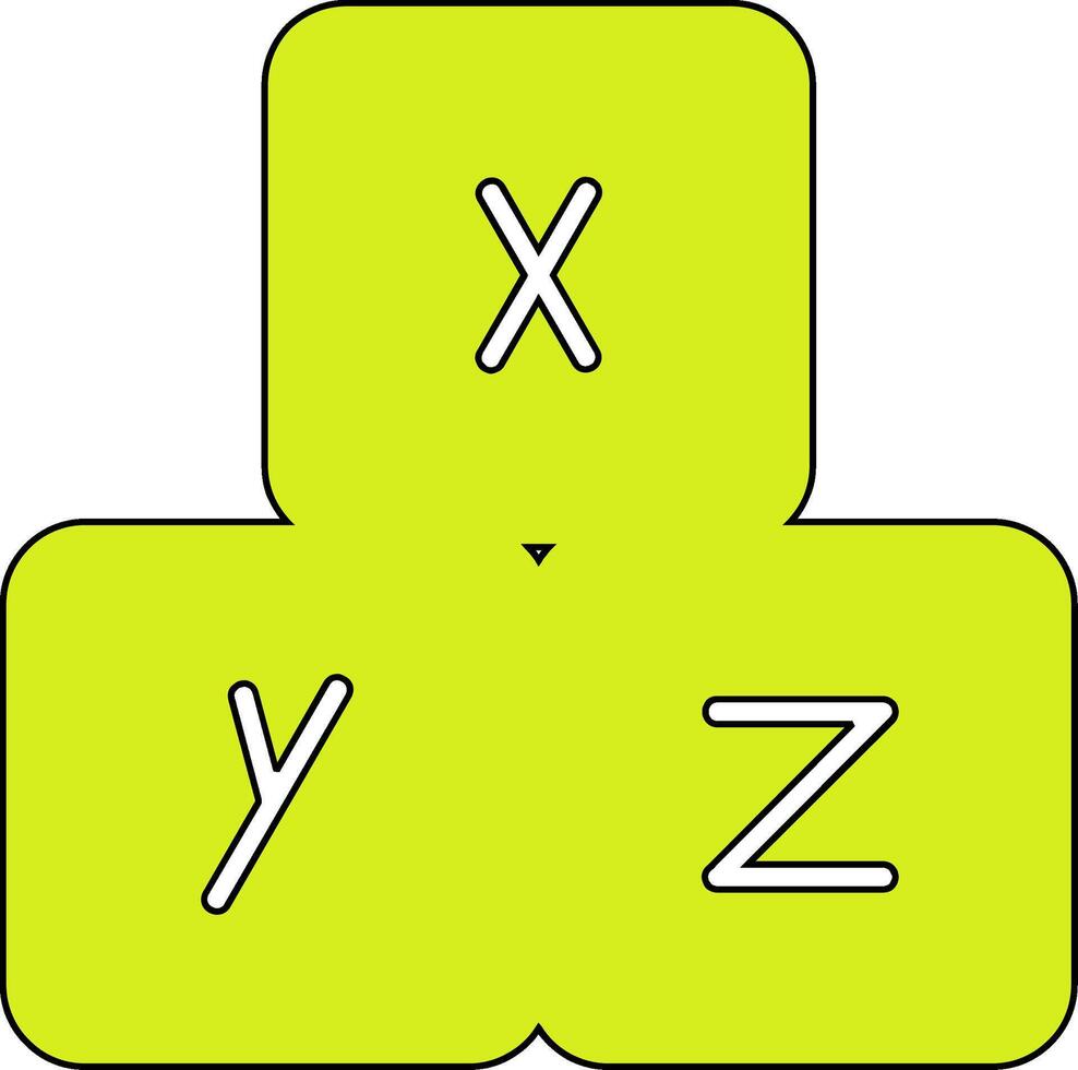 Alphabet Vecto Icon vector