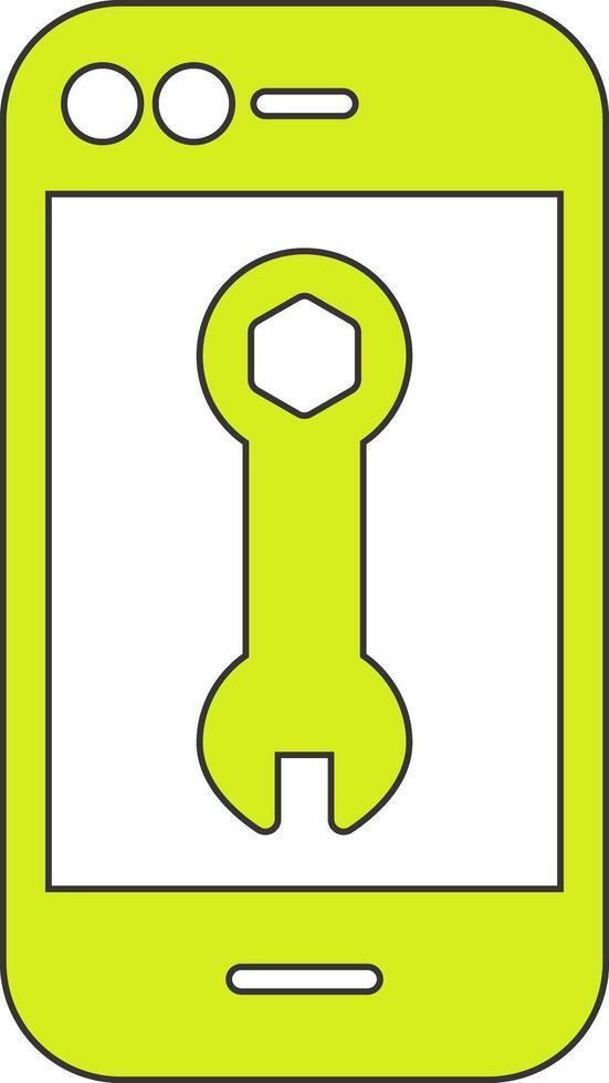Smartphone Repair Vecto Icon vector