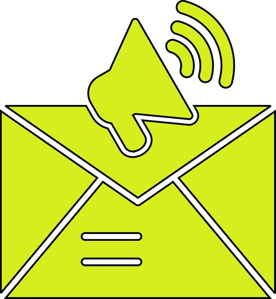 Email Marketing Vecto Icon vector