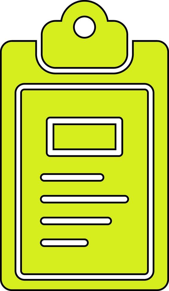 Clipboard Vecto Icon vector