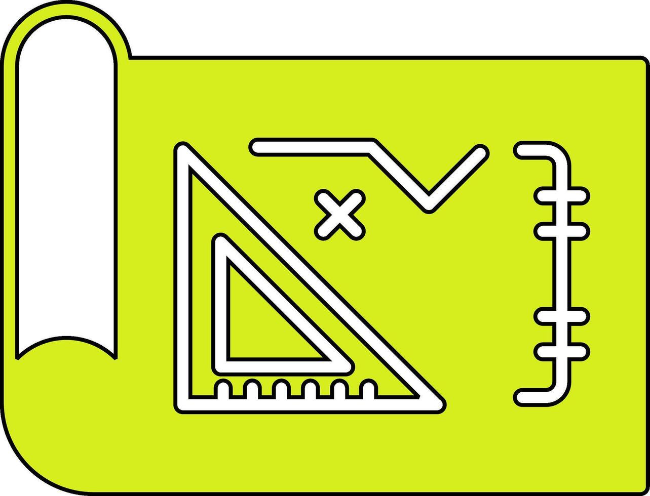 Blueprint Vecto Icon vector