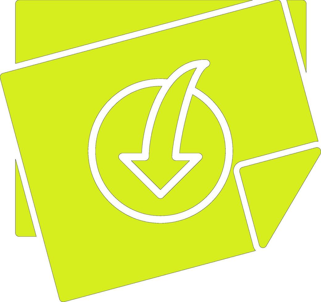 File Download Vecto Icon vector