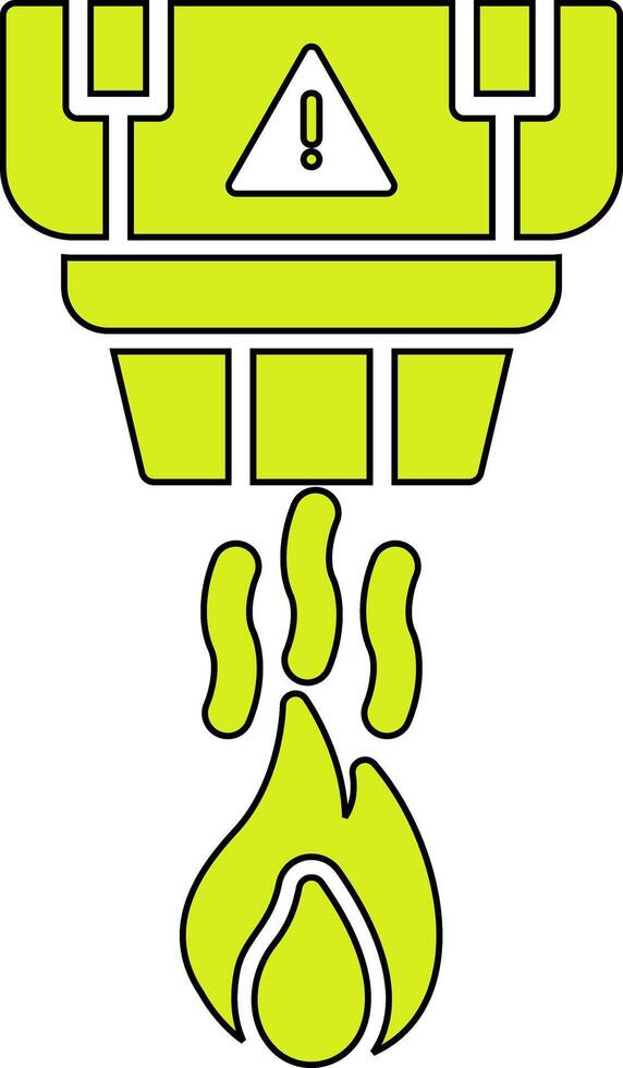 Smoke Detector Vecto Icon vector