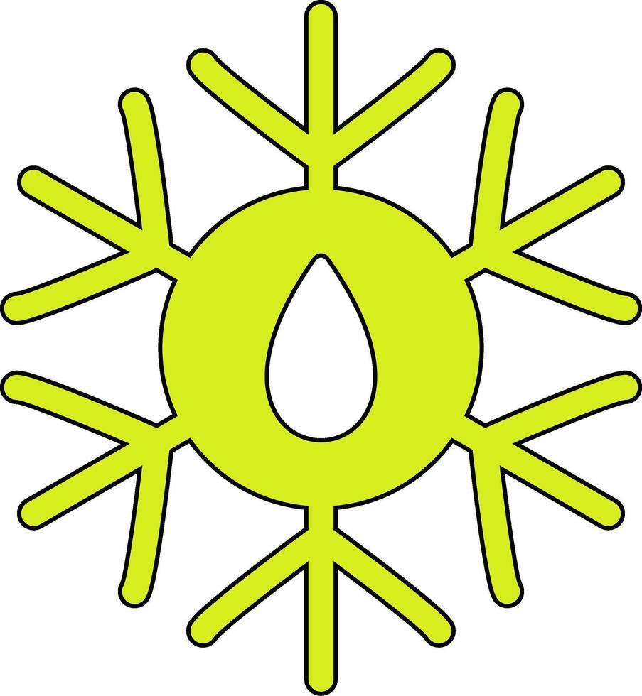 Defrost Vecto Icon vector