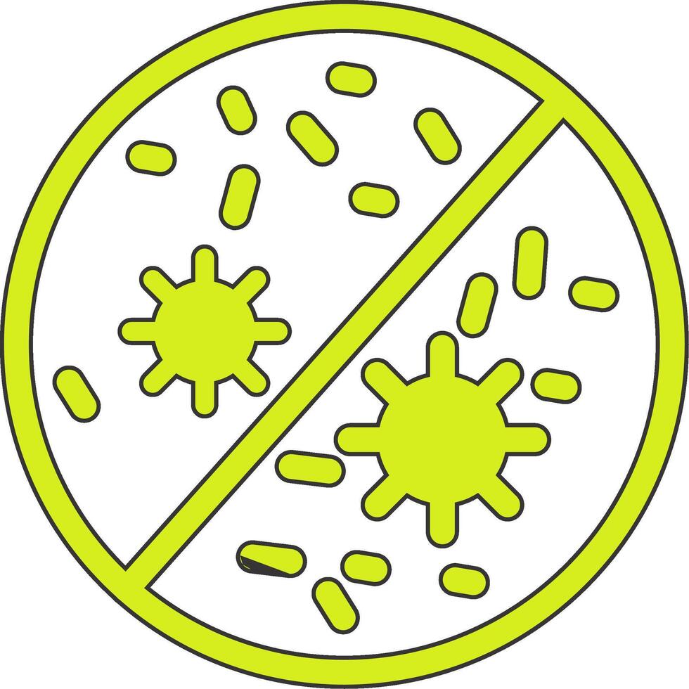 Antibacterial Vecto Icon vector