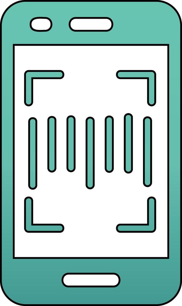 escáner vecto icono vector
