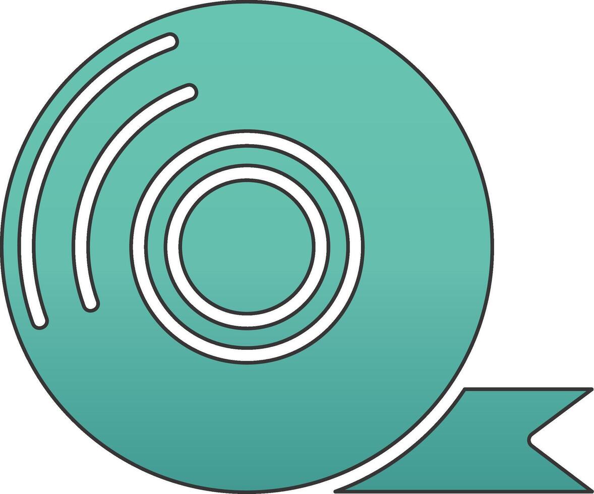 Adhesive Tape Vecto Icon vector