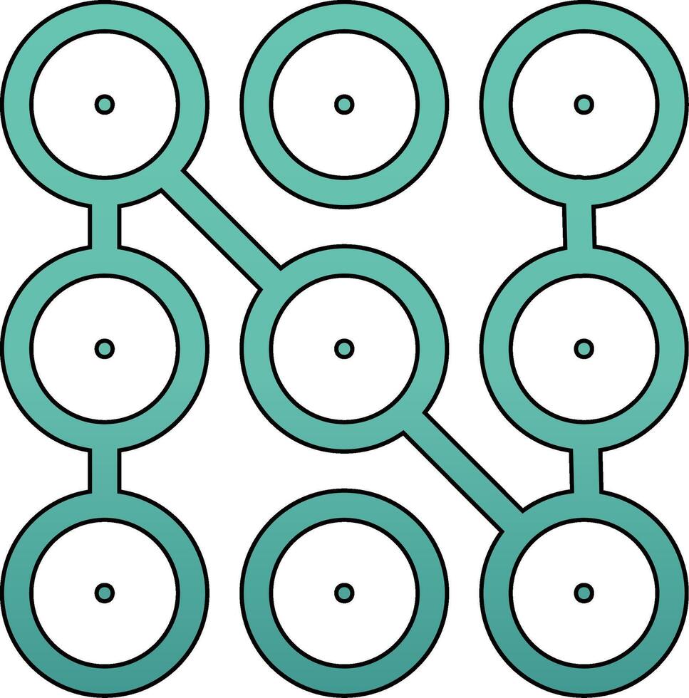 Pattern Vecto Icon vector