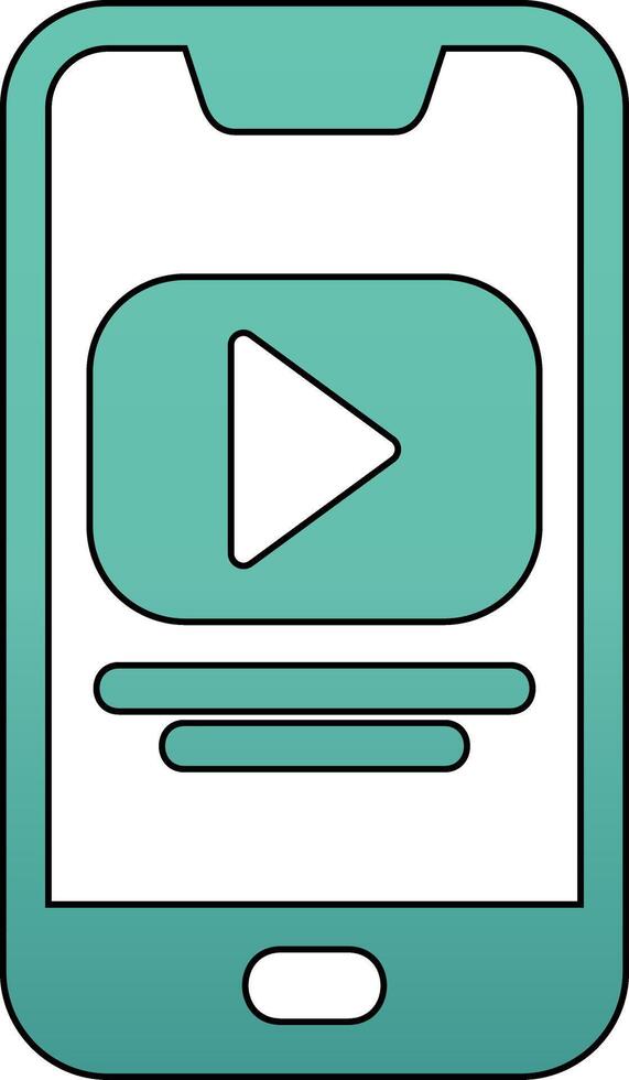 Play Video Vecto Icon vector