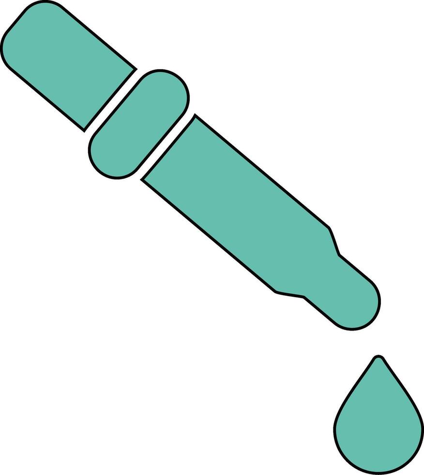 Medicine Dropper Vecto Icon vector