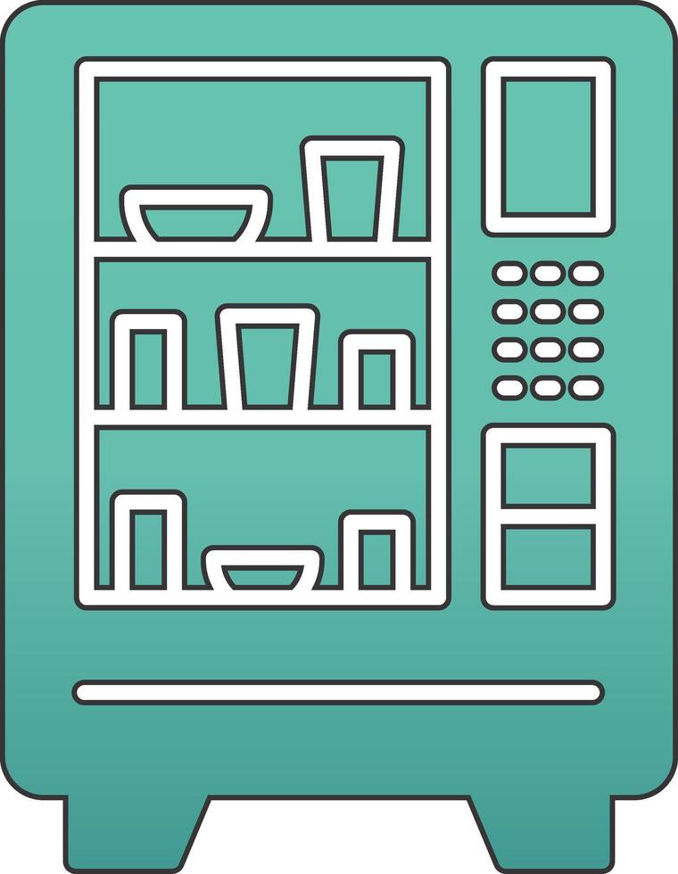 Vending Machine Vecto Icon vector