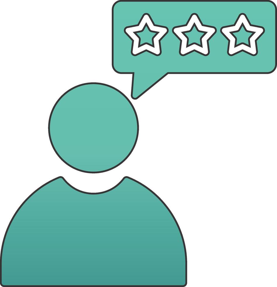 Customer Review Vecto Icon vector