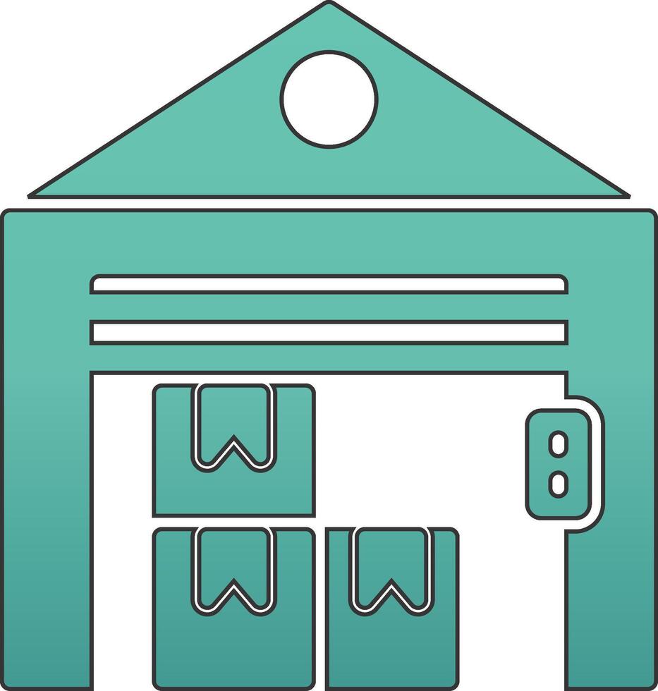 Warehouse Vecto Icon vector