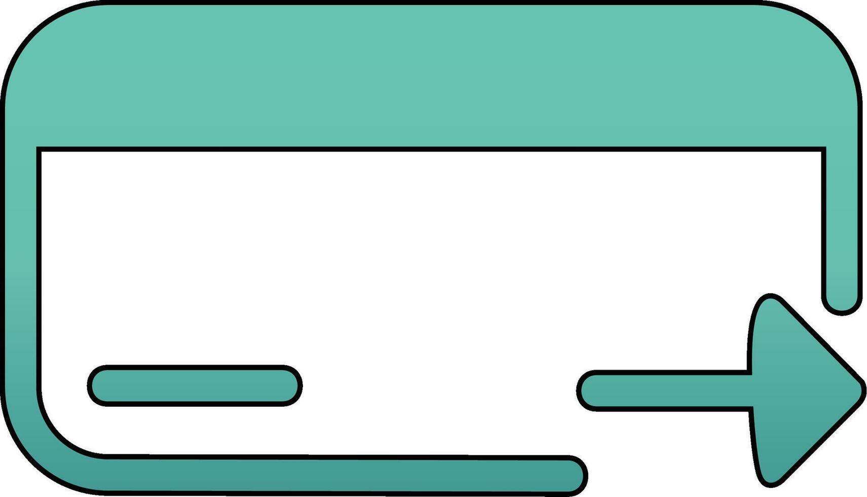 Credit Card Vecto Icon vector