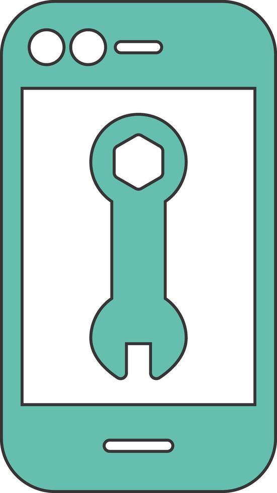 Smartphone Repair Vecto Icon vector
