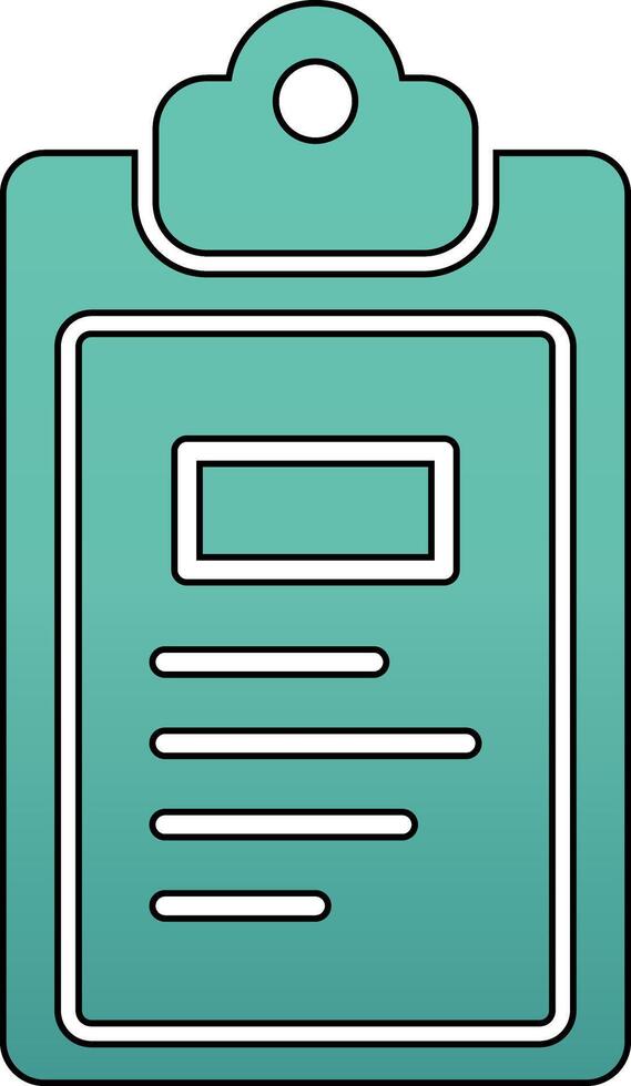 Clipboard Vecto Icon vector