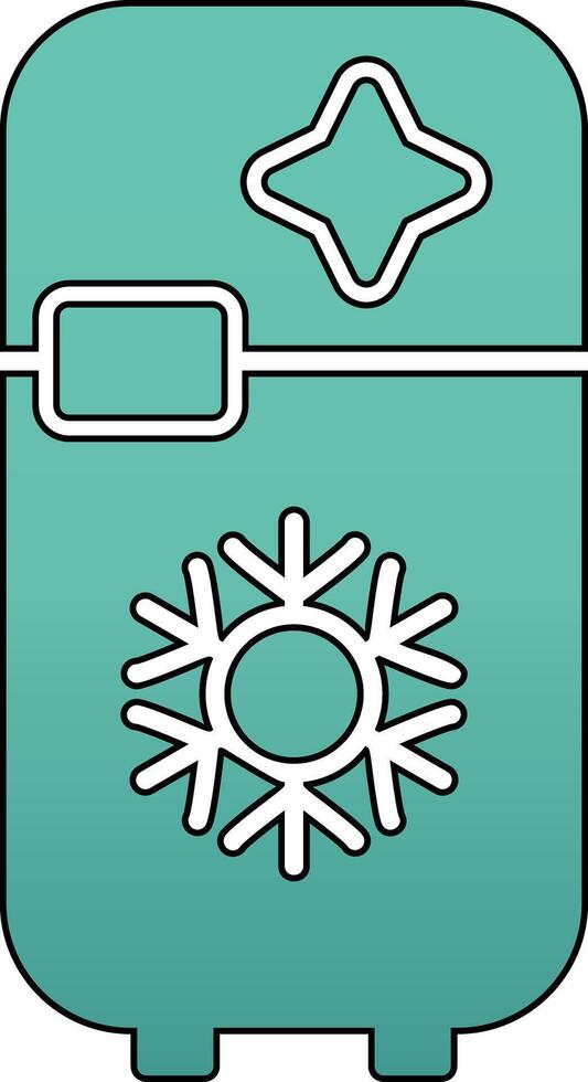 Fridge Vecto Icon vector