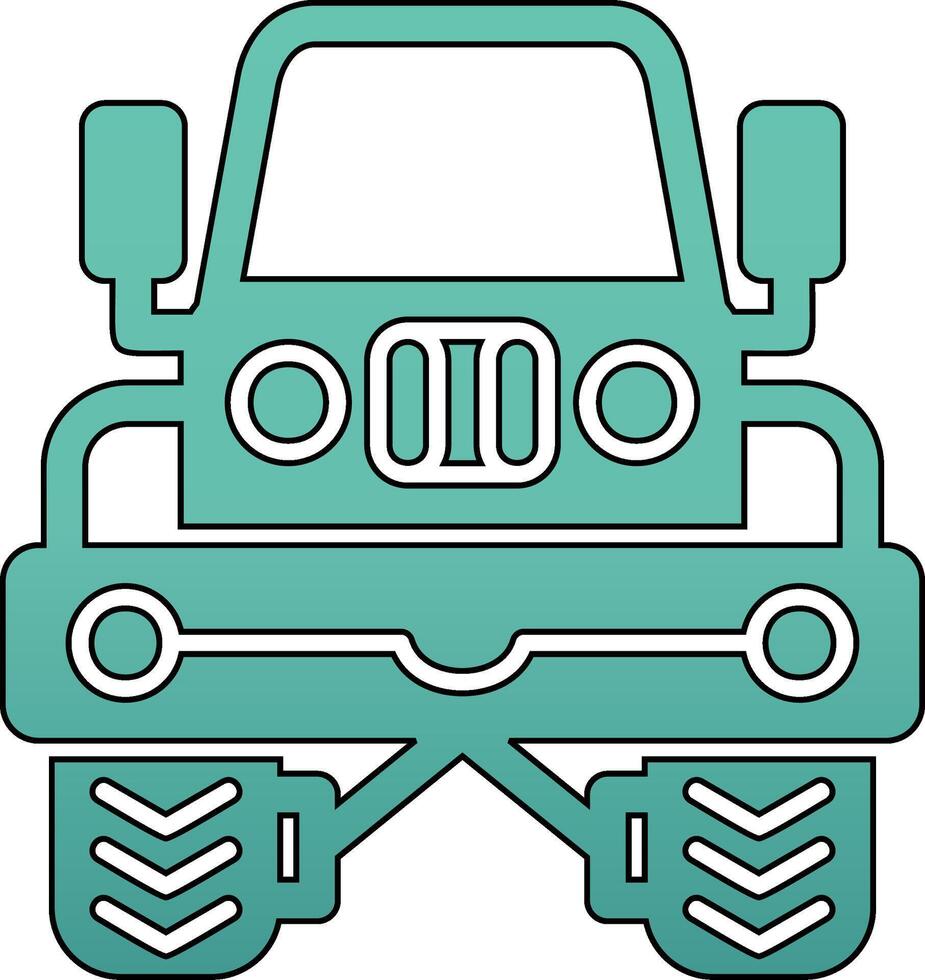 Jeep Vecto Icon vector