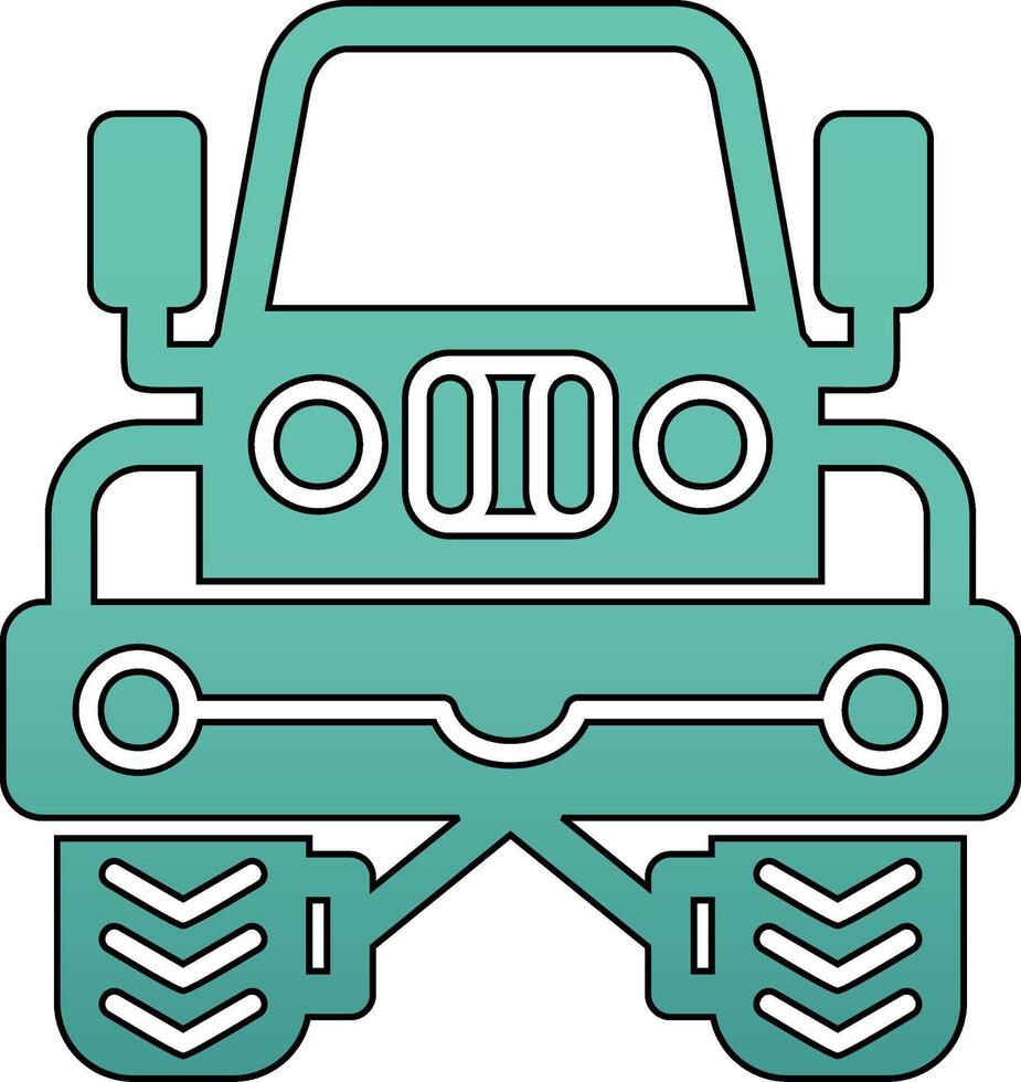 Jeep Vecto Icon vector