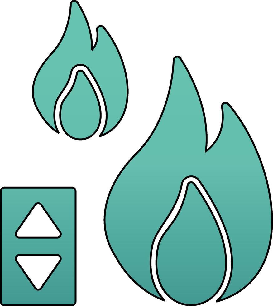 Temperature Control Vecto Icon vector