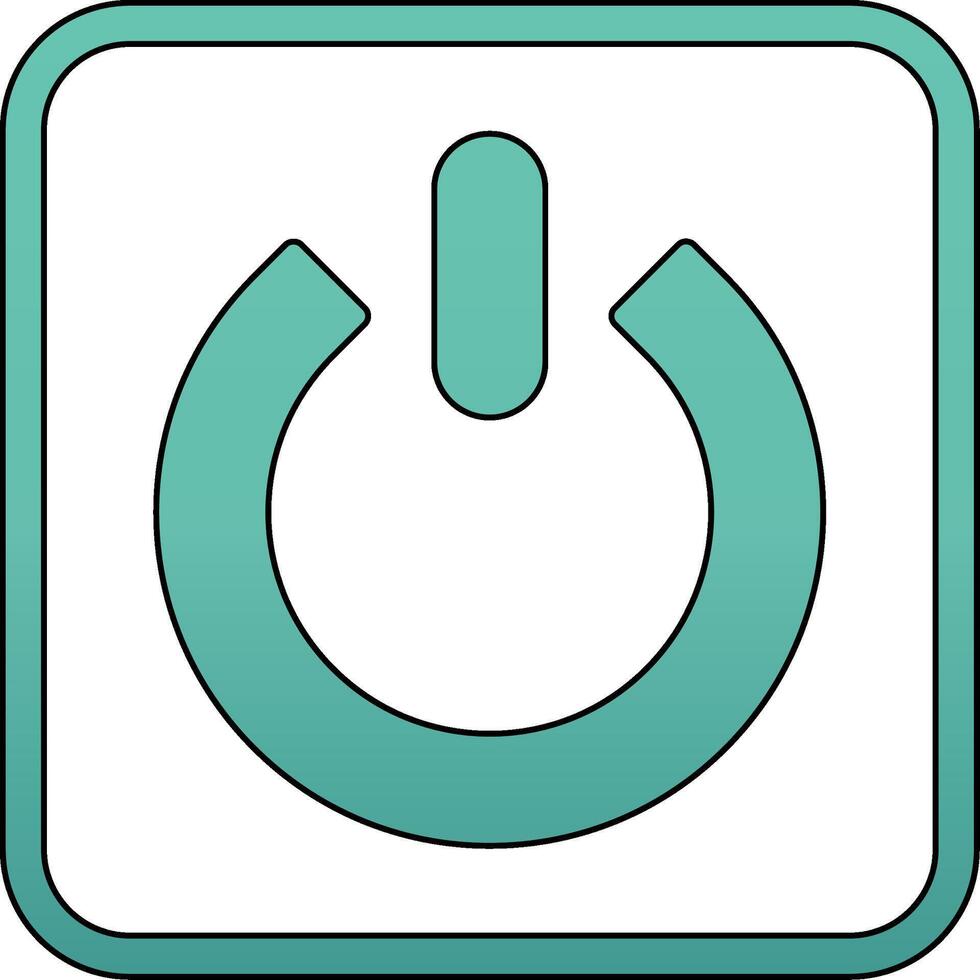 Power Button Vecto Icon vector