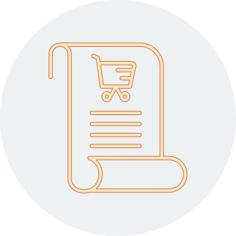Shopping List Vecto Icon vector