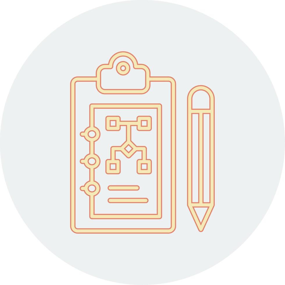 Planning Vecto Icon vector