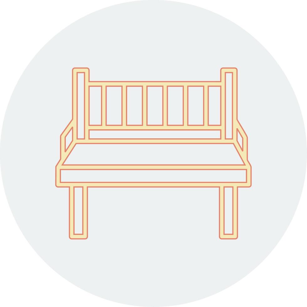 Bench Vecto Icon vector